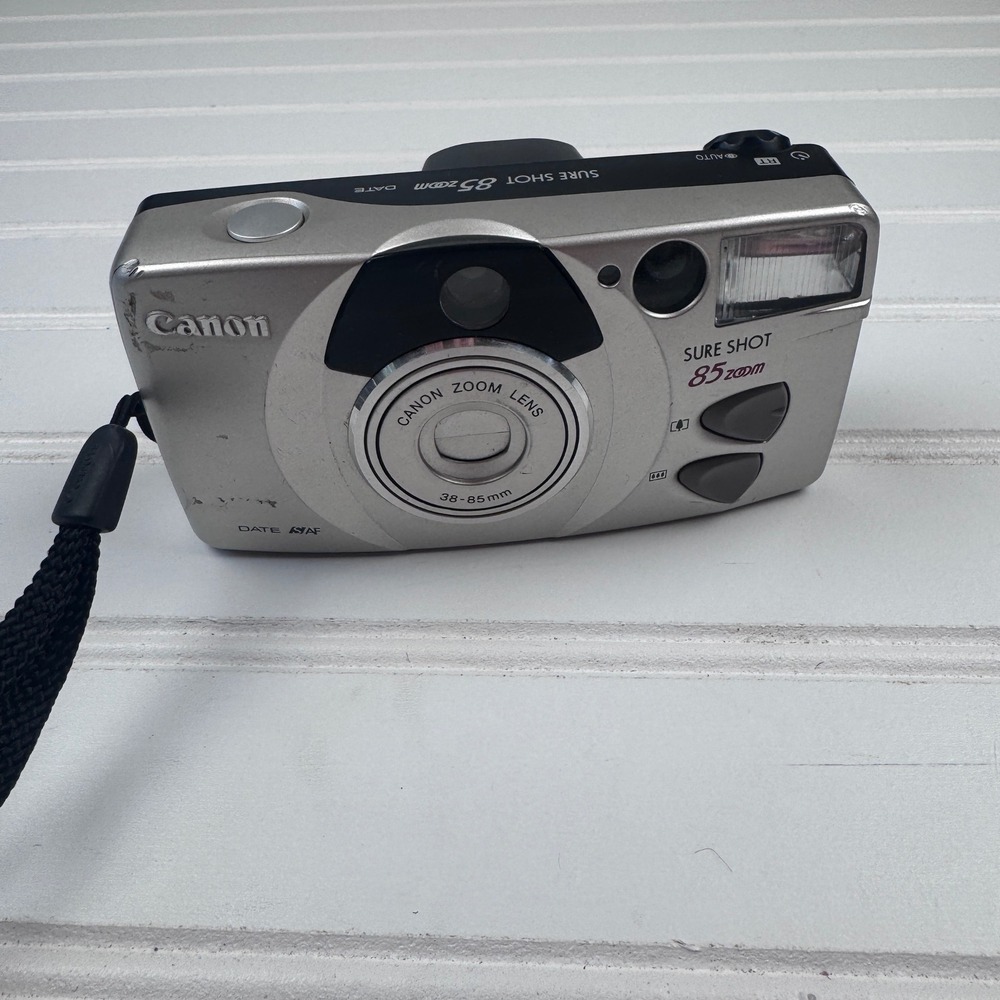 Canon Sure Shot 85 Zoom 35 MM Point and Shoot Camera NOT TESTED